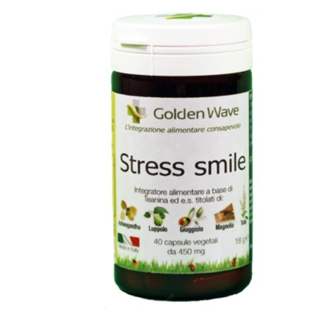 Stress smile 40 capsule 18 grammi Stress smile 40 capsule 18 grammi