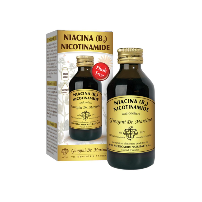 DR Giorgini Niacina b3 nicotinamide