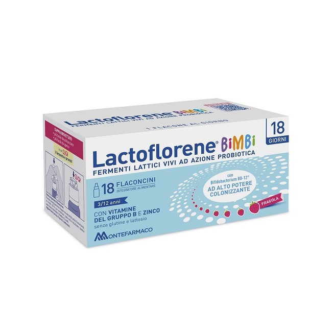 Lactoflorene Bimbi 18 Flaconcini 10 Ml
