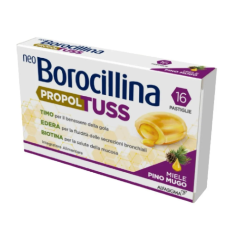 Neoborocillina Propoltuss 16 Pastiglie
