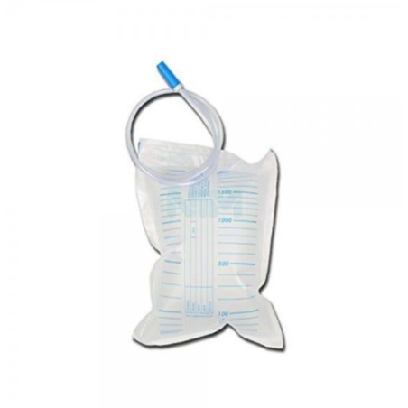 Sacca Urina Letto 2 L Senza Valvola Rubinetto T Tubo 130Cm