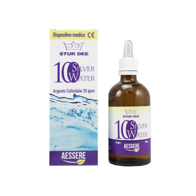 Silver water argento colloidale