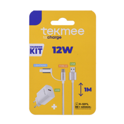 Tekmee set da ricarica 2-in-1 da USB