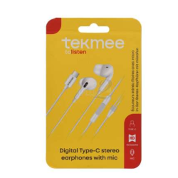 Tekmee cuffie con filo
