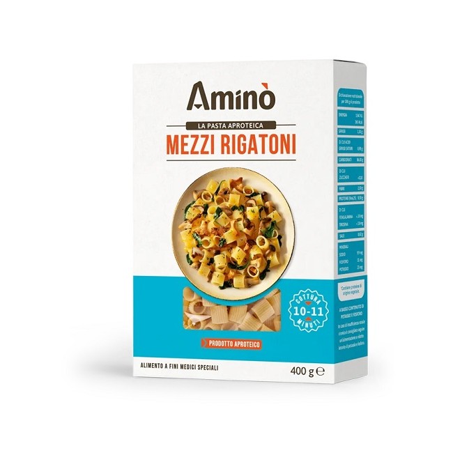 Amino' Mezzi Rigatoni Aproteici 400 G