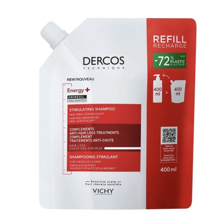 Vichy Dercos Technique Shampoo Energizzante Refill