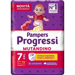 Fater Pampers Progressi Mutandino Xxl