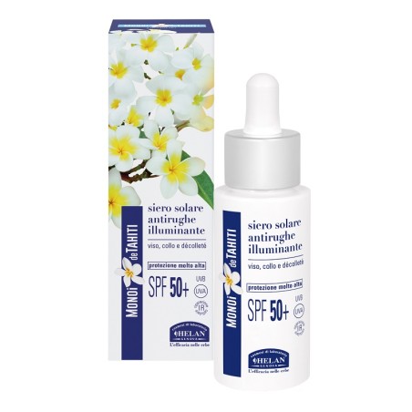 Helan Monoi De Tahiti Miti Siero Solare Illuminante Spf50+