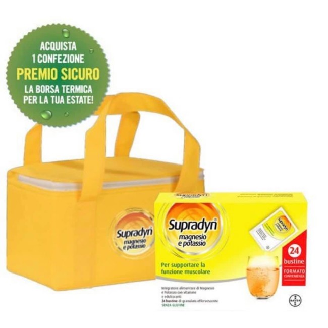 Supradyn magnesio e potassio 24 bustine integratore alimentare