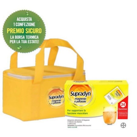 Supradyn magnesio e potassio 24 bustine integratore alimentare