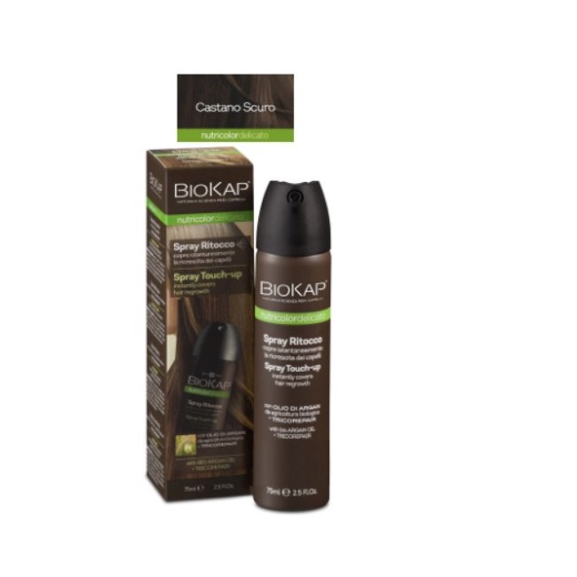 Biokap Nutricolor Spray Ritocco Castano Scuro 75ml