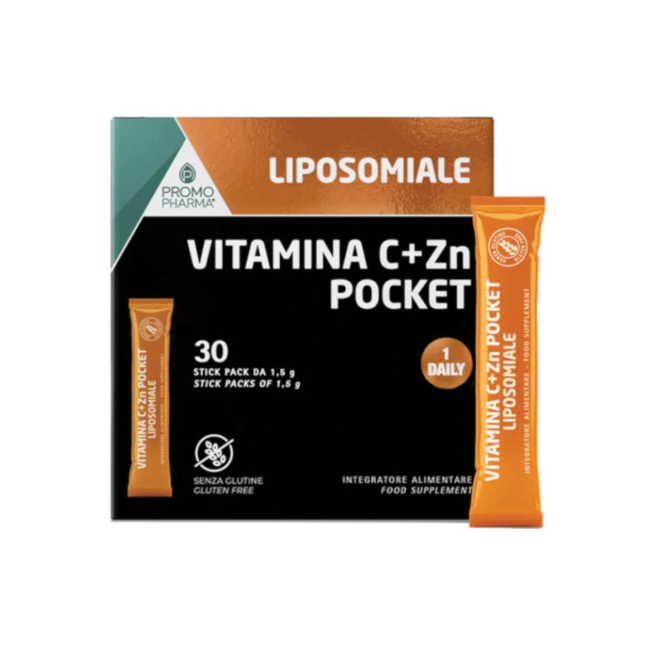 Vitamina C + zinco liposomiale 30 stick
