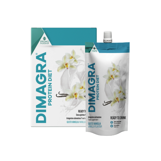 Dimagra proteine diet vaniglia 7 pouch