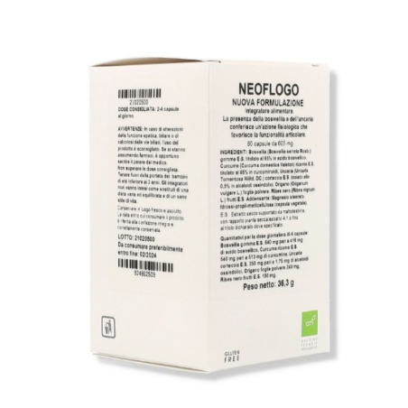 Oti Officine Terapie Innovative Neoflogo integratore 60 Capsule