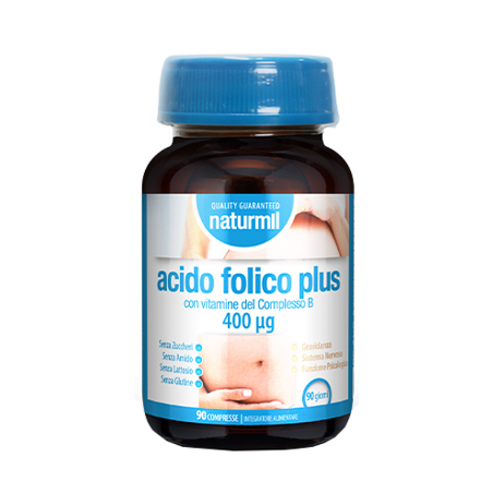 Naturmil acido folico plus integratore 90 compresse Naturmil acido folico plus integratore 90 compresse