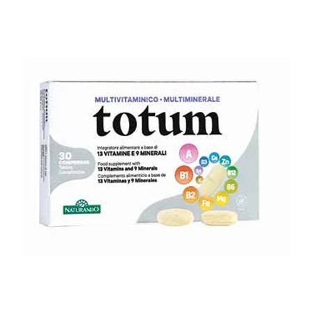 Naturando Totum integratore alimentare 30 Compresse