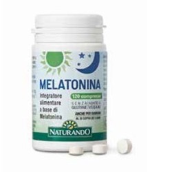 Naturando Melatonina integratore 120 Compresse