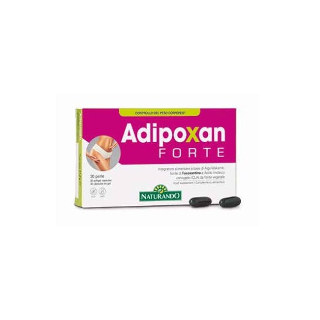 Naturando Adipoxan Forte integratore 30 softgel pancia e fianchi Naturando Adipoxan Forte integratore 30 softgel pancia e fianchi