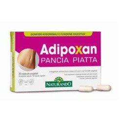Naturando Adipoxan Pancia Piatta integratore 30 Compresse