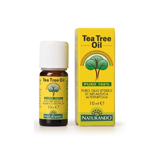 Naturando Tea Tree Oil olio essenziale gocce antimicotico 10ml