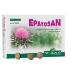 Naturando Epatosan Integratore per il fegato 60 Compresse