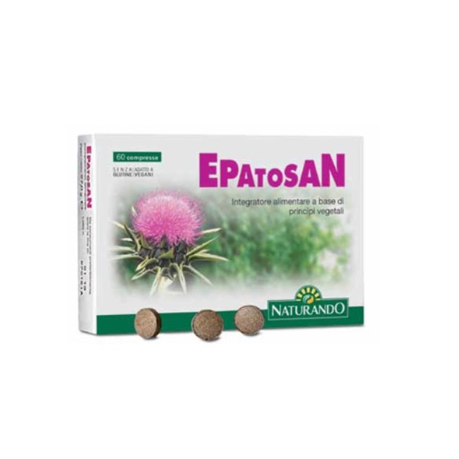 Naturando Epatosan Integratore per il fegato 60 Compresse Naturando Epatosan Integratore per il fegato 60 Compresse