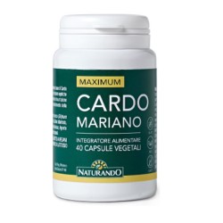 Naturando Maximum Cardo Mariano integratore 40 Capsule