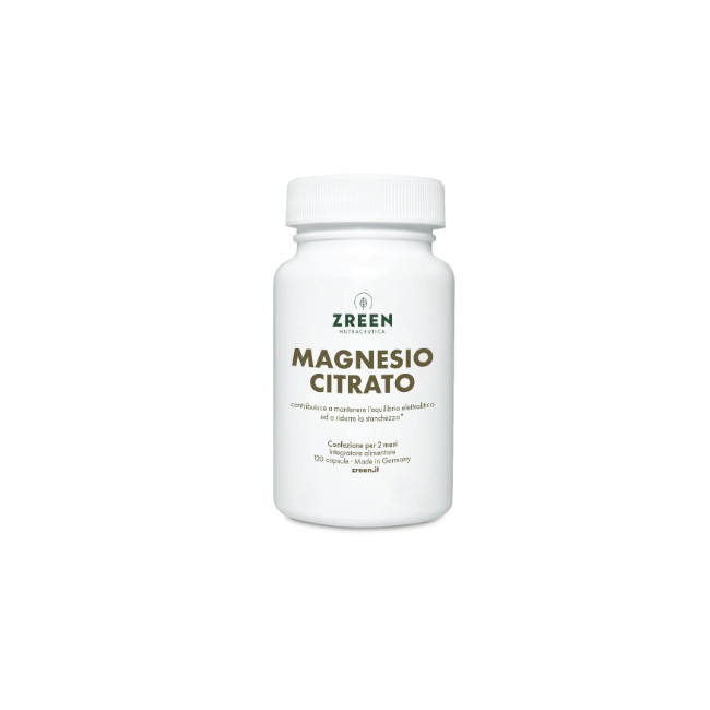 Norsan Zreen magnesio citrato integratore 120 compresse Norsan Zreen magnesio citrato integratore 120 compresse
