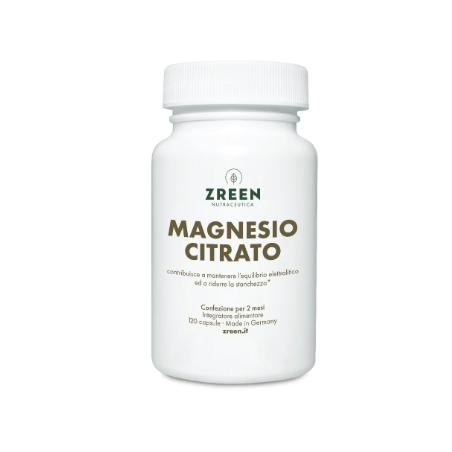 Norsan Zreen magnesio citrato integratore 120 compresse Norsan Zreen magnesio citrato integratore 120 compresse