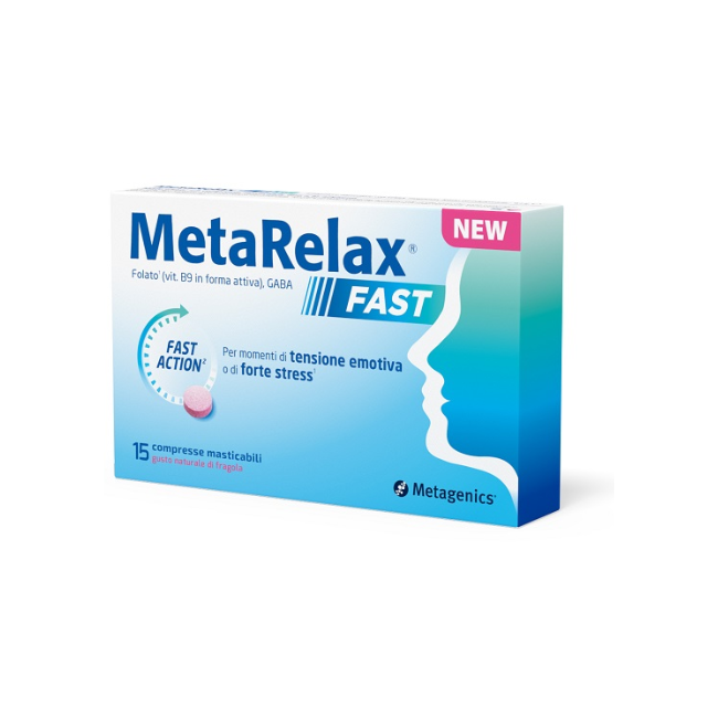 Metarelax fast 15 compresse Metarelax fast 15 compresse