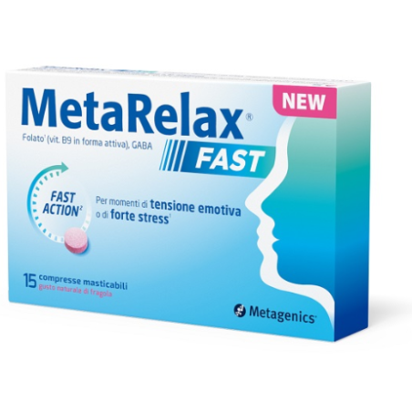 Metarelax fast 15 compresse Metarelax fast 15 compresse