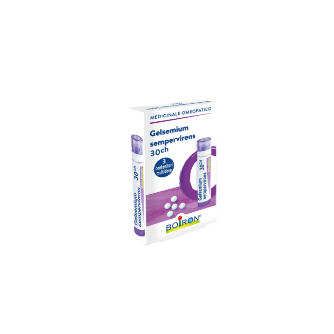 Boiron Gelsenium Sempervirens 30 ch Granuli 3 tubi Boiron Gelsenium Sempervirens 30 ch Granuli 3 tubi