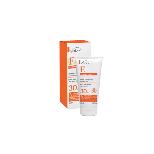 Vebix phytamin solare crema viso spf 30 Vebix phytamin solare crema viso spf 30