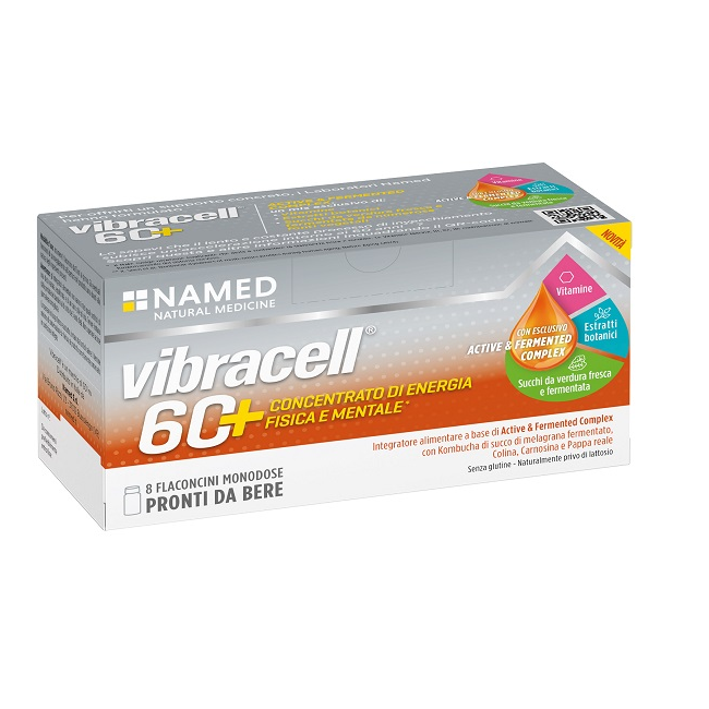 Named Vibracell 60+ integratore 8 flaconcini