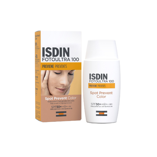 Isdin Fotoultra 100 spot prevent color spf 50