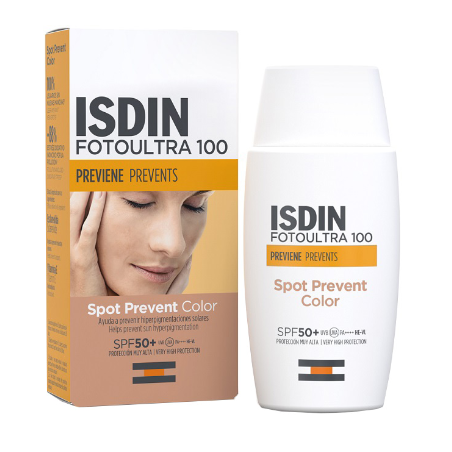 Isdin Fotoultra 100 spot prevent color spf 50