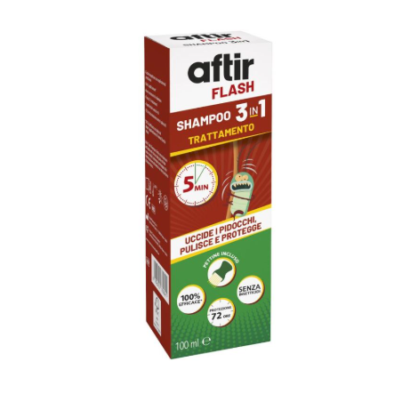 Aftir flash shampoo per pidocchi 3in1 100 ml