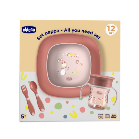 Chicco Set Pappa 12m+ Chicco Set Pappa 12m+