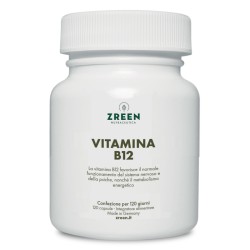 Zreen Vitamina B12 120 Capsule Integratore Alimentare