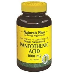 Nature's Plus Acido Pantotenico 60 Tavolette