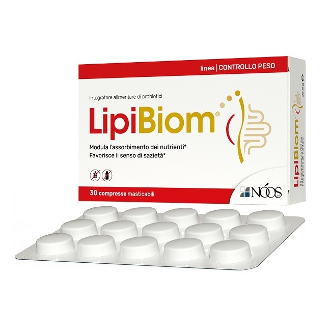 Lipibiom 30 Compresse Masticabili Lipibiom 30 Compresse Masticabili