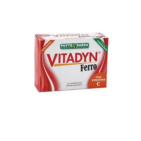 Vitadyn Ferro + Vitamina C 20 Compresse Vitadyn Ferro + Vitamina C 20 Compresse