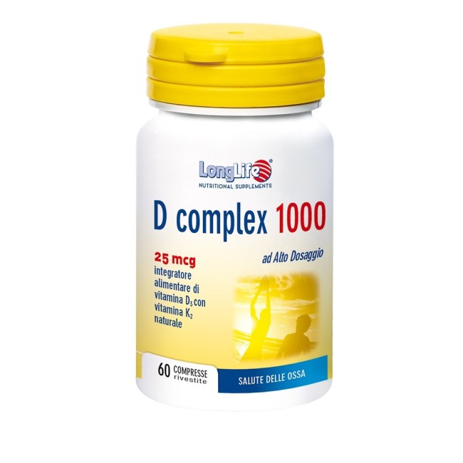 Longlife D Complex 1000 60 Compresse Longlife D Complex 1000 60 Compresse