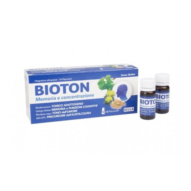 Bioton Memoria E Concentrazione 14 Flaconcini