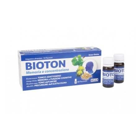 Bioton Memoria E Concentrazione 14 Flaconcini