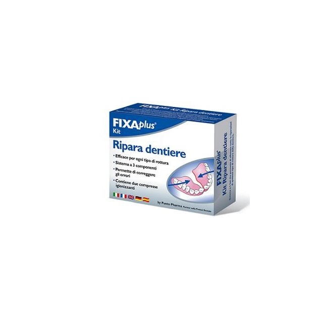 Ripara Dentiere Fixaplus Kit Ripara Dentiere Fixaplus Kit
