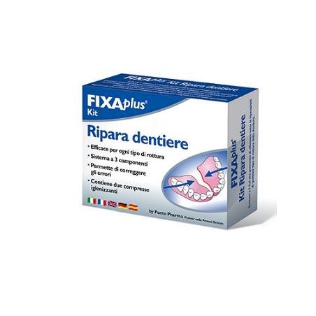 Ripara Dentiere Fixaplus Kit Ripara Dentiere Fixaplus Kit