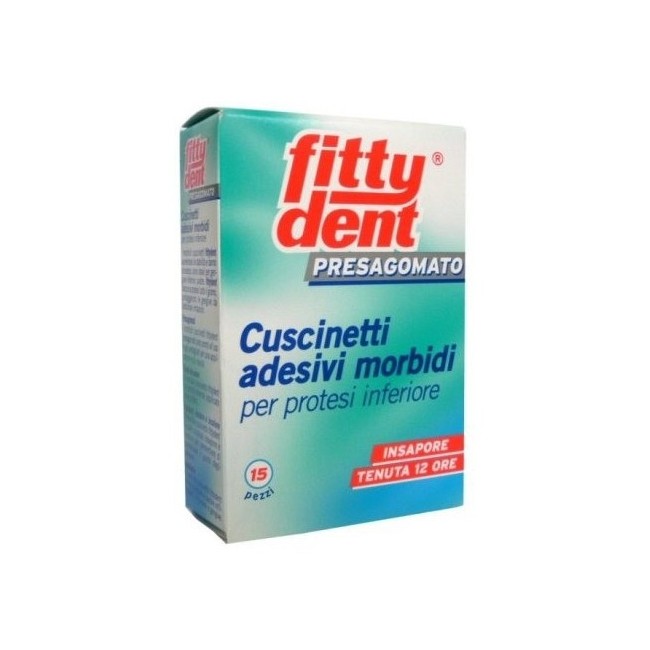 Fittydent Cuscinetti Adesivi Protesi Inferiore 30 Pezzi Fittydent Cuscinetti Adesivi Protesi Inferiore 30 Pezzi