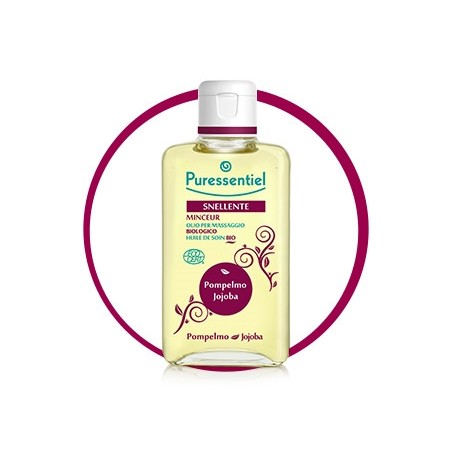 Puressentiel Olio Massaggio Bio Snellente 100 Ml