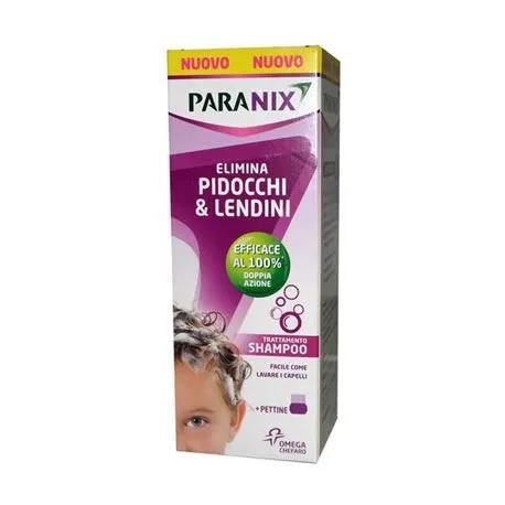 Paranix Shampoo Antipediculosi trattamento pidocchi 100 Ml - Para-Farmacia  Bosciaclub